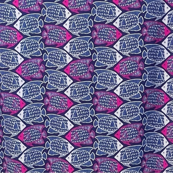 Vineyard Vines Angelfish Stretch Knit Dress Medium - Picture 2 of 4